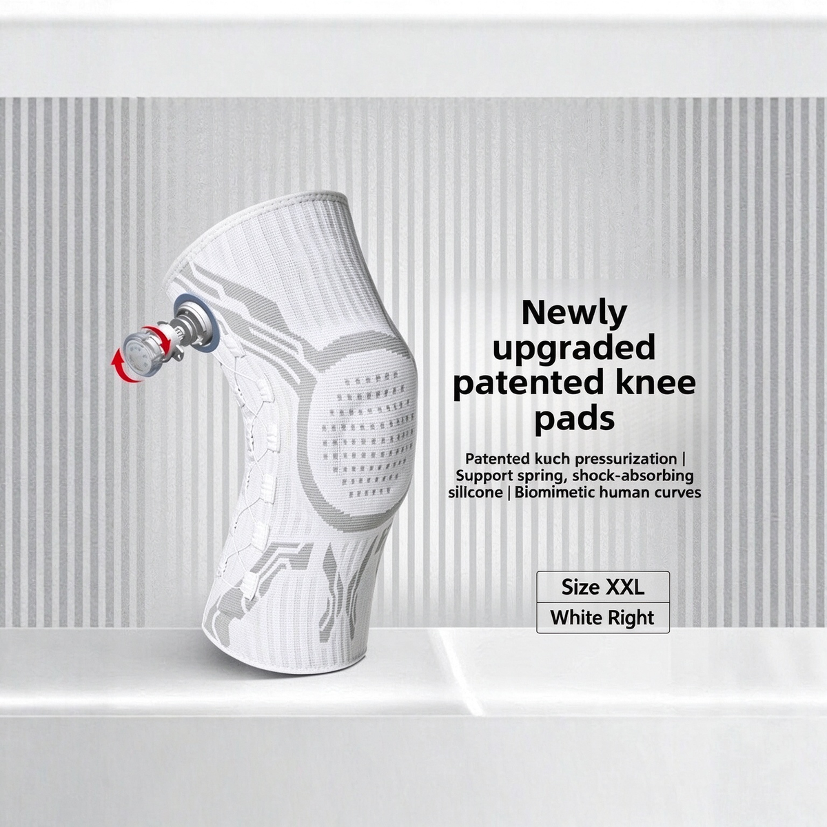 Adjustable knee brace