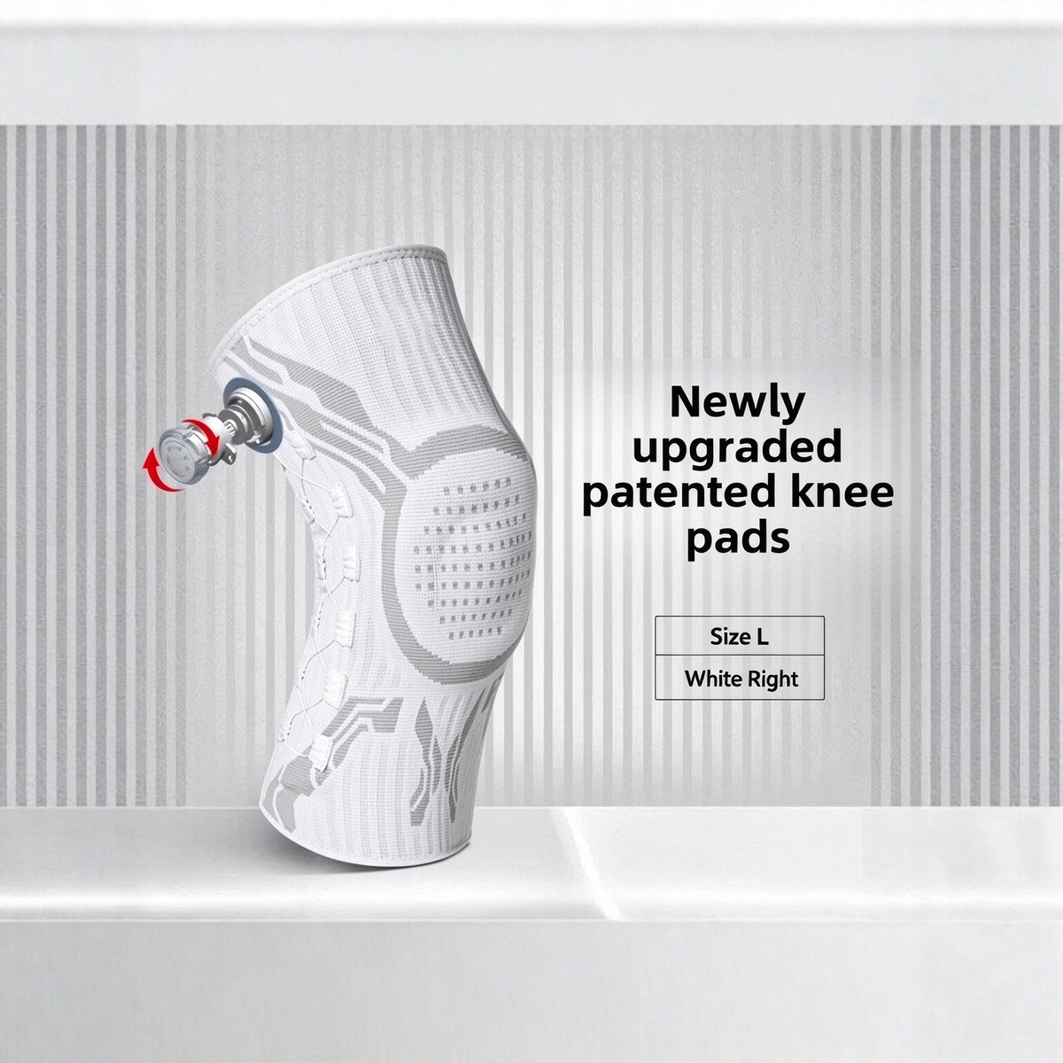 Adjustable knee brace