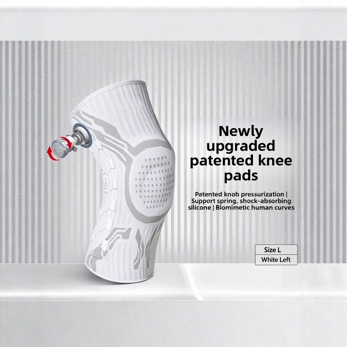Adjustable knee brace